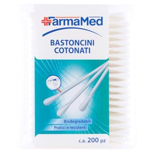 FarmaMed Bastoncini Cotonati c.a. 200 pz