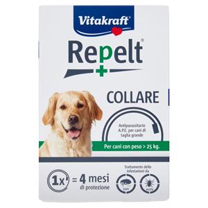 Vitakraft Repelt Collare Antiparassitario A.P.E. per cani di taglia grande