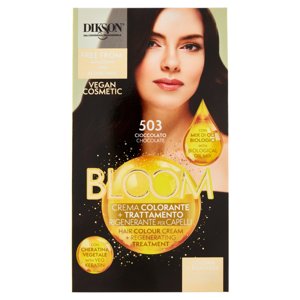 Dikson Bloom Crema Colorante + Trattamento Rigenerante per Capelli 503 Cioccolato