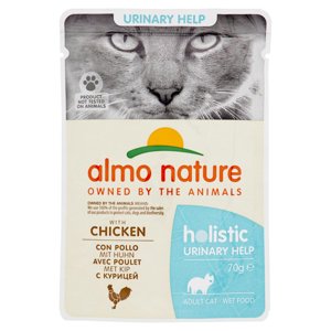 almo nature holistic Urinary Help Adult Cat con Pollo 70 g
