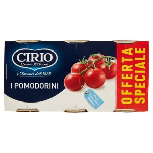 Cirio i Classici dal 1856 i Pomodorini 3 x 400 g