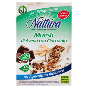 Náttúra Müesli di Avena con Cioccolato Senza Glutine 300 g