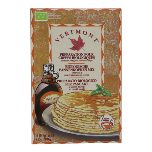 VERTMONT PANCAKE MIX BIO 400GR