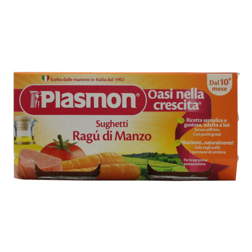 PLASMON SUGHETTO RAGU GR.80X2