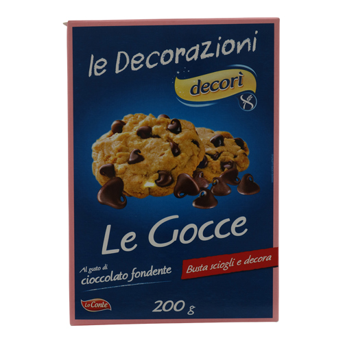 DECORÌ GOCCE CIOCC.FOND.BS 40G