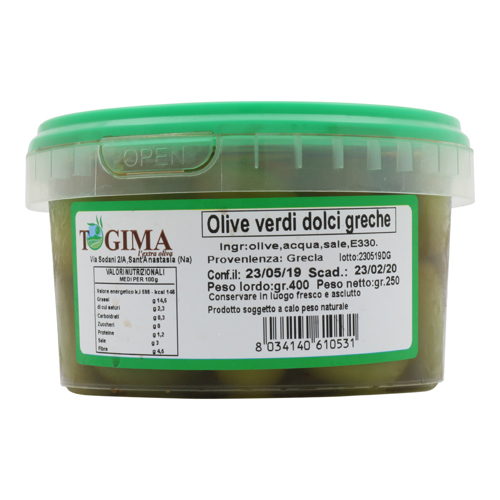 TOGIMA OLIVE VER.GRECHE GR.250