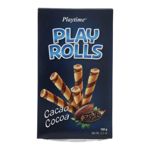 PLAYTIME ROLLS CACAO 150 GR