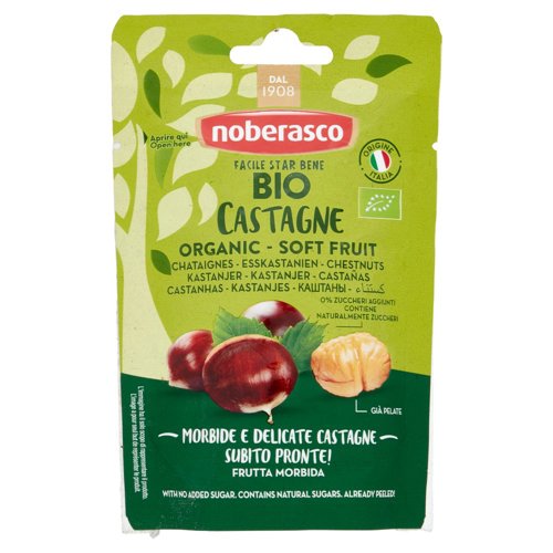 noberasco Bio Castagne Già Pelate 35 g