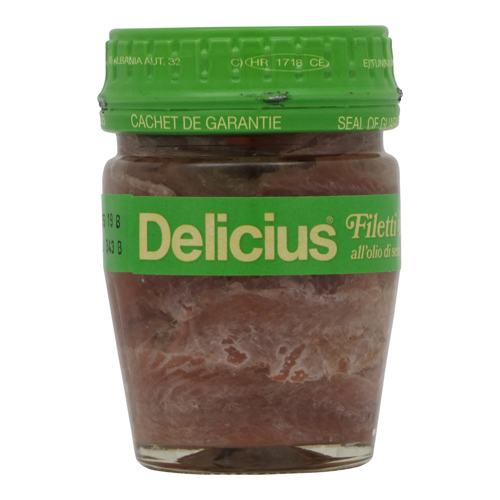 Delicius Filetti Di Alici In Olio Di Girasole  Gr 58 