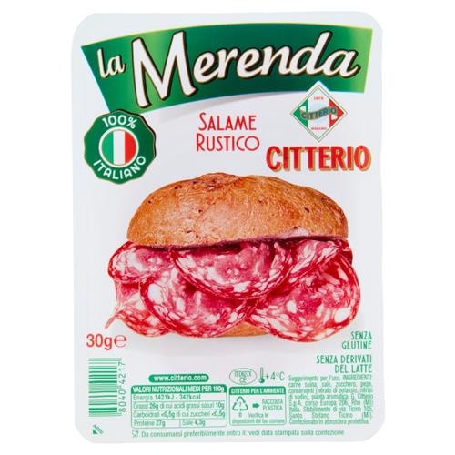 Citterio La Merenda Salame Rustico 30 g