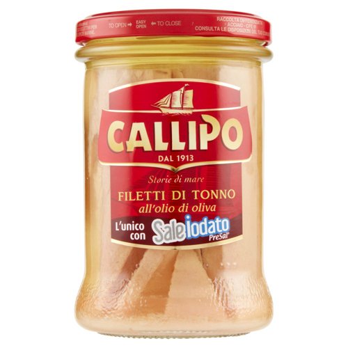 Callipo Filetti di Tonno all'olio di oliva 300 g