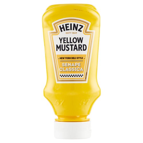 Heinz Yellow Mustard Senape Classica 240 g