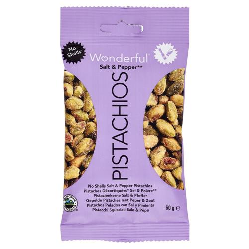 Wonderful Pistacchi Sgusciati Sale & Pepe 60 g