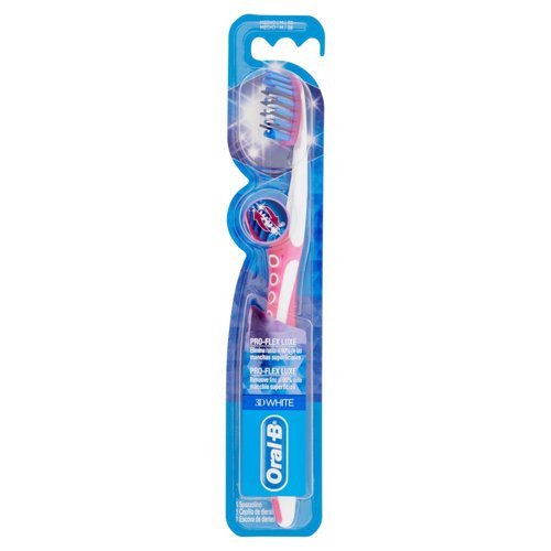 Oral-B Spazzolino Manuale 3D White Luxe Pro-Flex 38 Medio