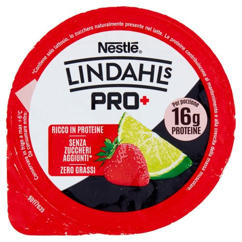 LINDAHLS Pro+ Gusto Fragola-Lime 160 g