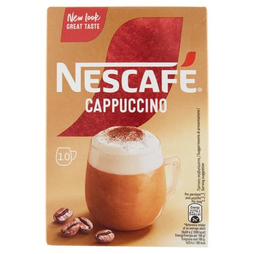 NESCAFÉ Cappuccino Solubile, 10 Bustine 140g