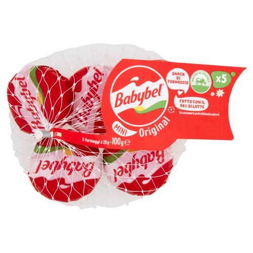 Mini Babybel Rosso Formaggio 5 x 20 g