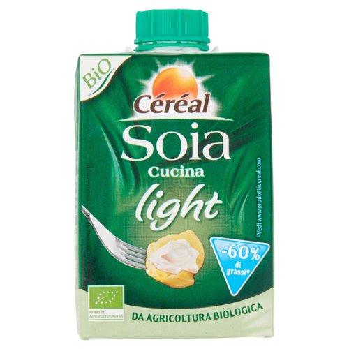 Céréal Soia Cucina light Biologica - 200 ml