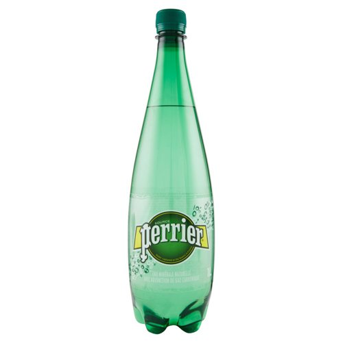 PERRIER, Acqua Minerale Naturale Frizzante, rinforzata con il gas della sorgente, 1 L