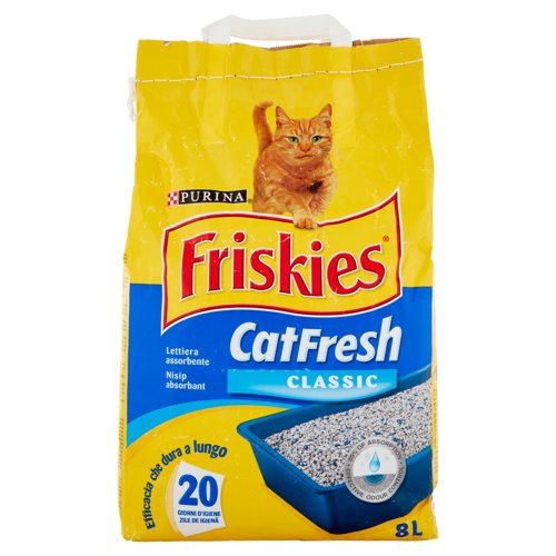 PURINA FRISKIES CatFresh Classic Lettiera assorbente 8 L