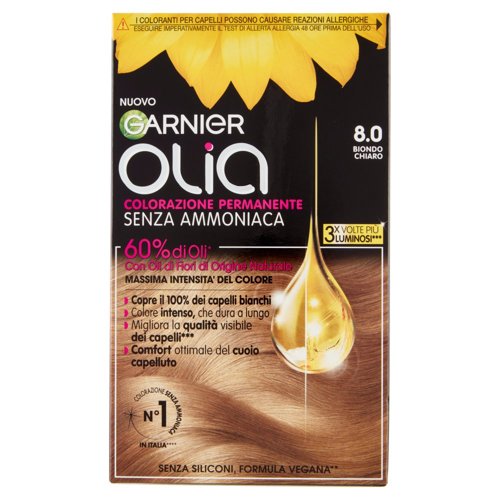 Garnier Olia Tinta Capelli, Senza Ammoniaca, Blonde 80