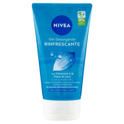 Nivea Gel Detergente Rinfrescante Pelli da Normali a Miste 150 ml