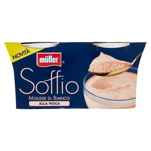 müller Soffio Mousse di Bianco alla Pesca 2 x 95 g