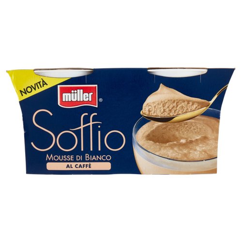 müller Soffio Mousse di Bianco al Caffè 2 x 95 g