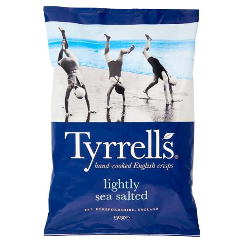 Tyrrells lightly sea salted 150 g