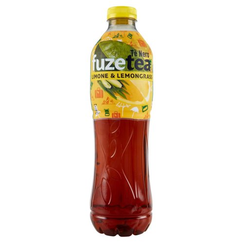 FUZE TEA, Tè Nero Limone con una nota di Lemongrass PET 1,25L 