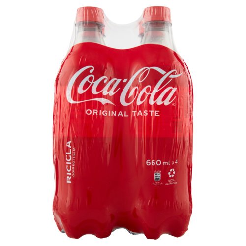 COCA-COLA Original Taste PET 4 x 660 ml