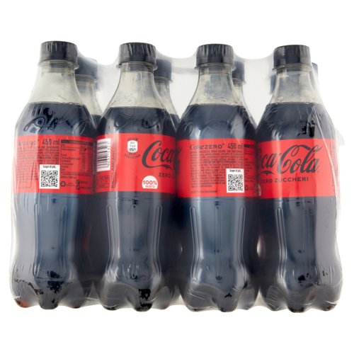 COCA-COLA Zero Zuccheri 450 ml x12 (PET)