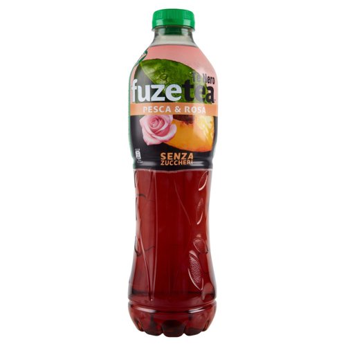 FUZE TEA Senza Zuccheri, Tè Nero Pesca con una nota di Rosa PET 1,25L