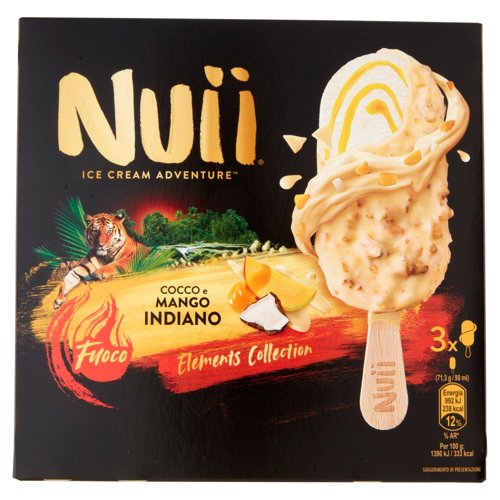 NUII Cocco e Mango Indiano 3 x 71,3 g