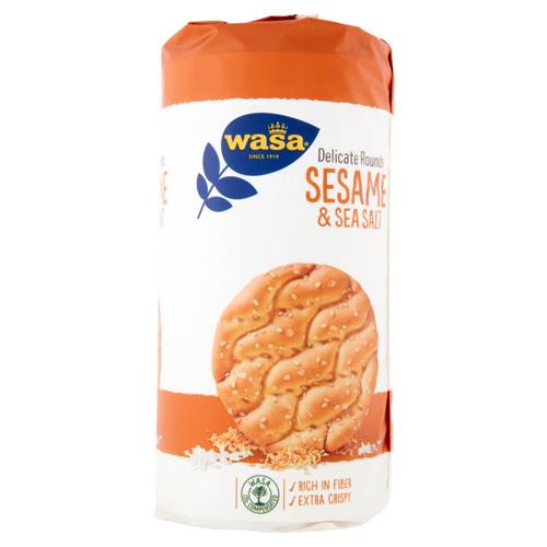 Wasa Runda Sesam & Seasalt Cracker con Semi di Sesamo 290g