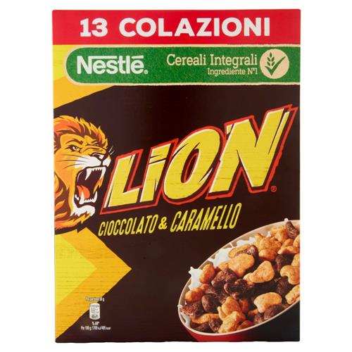 LION Cereali Integrali con Cioccolato e Caramello 400g