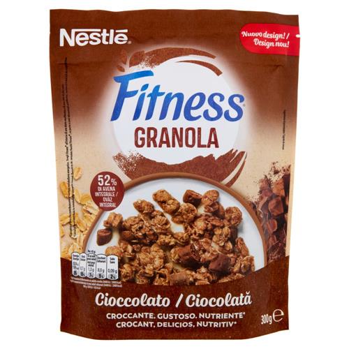 FITNESS Granola Cioccolato con Avena e Cereali Integrali 300g