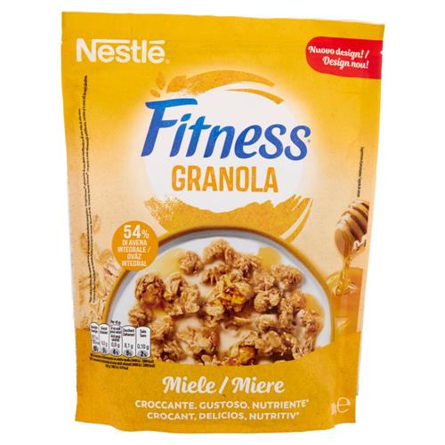 FITNESS Granola Miele con Avena e Cereali Integrali 300g