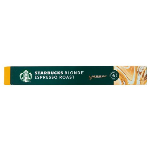 STARBUCKS Blonde Espresso Roast by Nespresso Caffè espresso 10 capsule 53 g