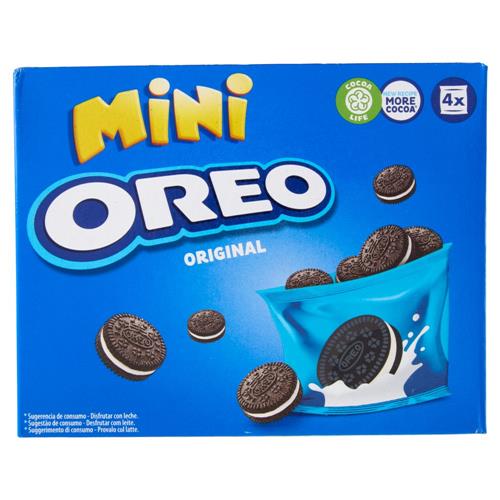 Oreo Mini, piccoli biscotti con crema alla vaniglia - 4x40g