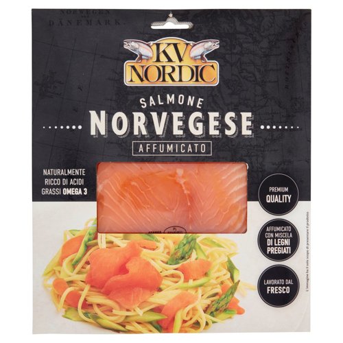 KV Nordic Salmone Norvegese Affumicato 100 g