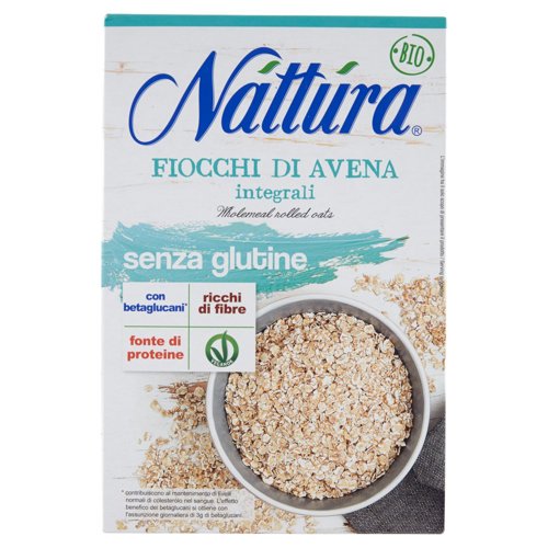 Náttúra Fiocchi di Avena integrali senza glutine Bio 350 g