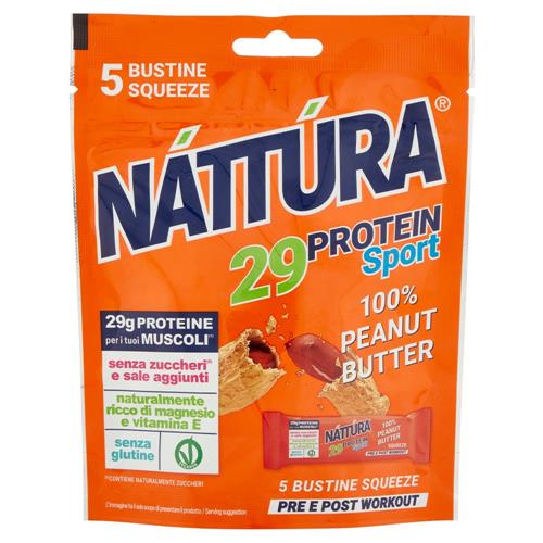 Náttúra 29 Protein Sport 100% Peanut Butter 5 x 15 g