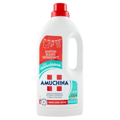 Amuchina Additivo Bucato Igienizzante con Ammorbidente 1 L