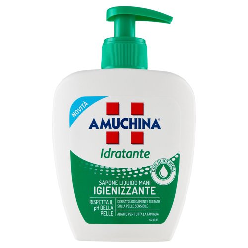 Amuchina Idratante Sapone Liquido Mani Igienizzante 250 ml