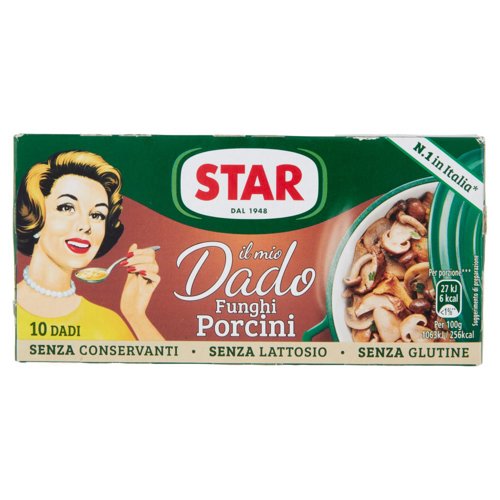 Star il mio Dado Funghi Porcini 10 Dadi 100 g