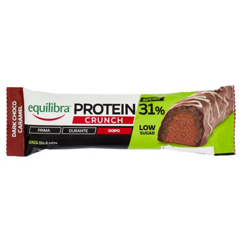 equilibra Sport Protein 31% Crunch Low Sugar Dark Choco Caramel 40 g