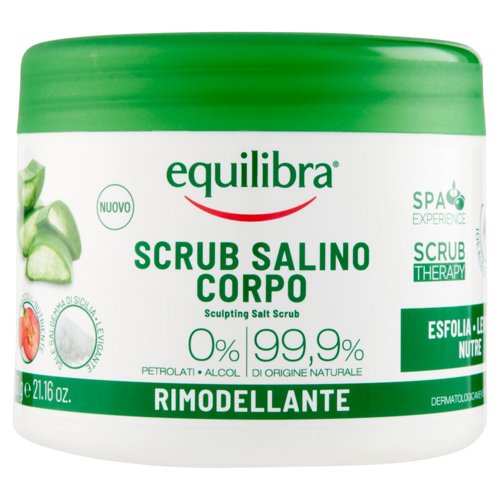 equilibra Scrub Salino Corpo Rimodellante 600 g