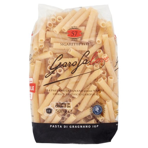 Garofalo Sigarette Ziti 57 Pasta di Gragnano IGP 500 g