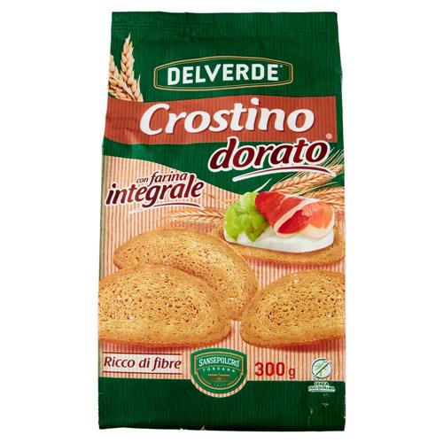 Delverde Crostino dorato con farina integrale 300 g